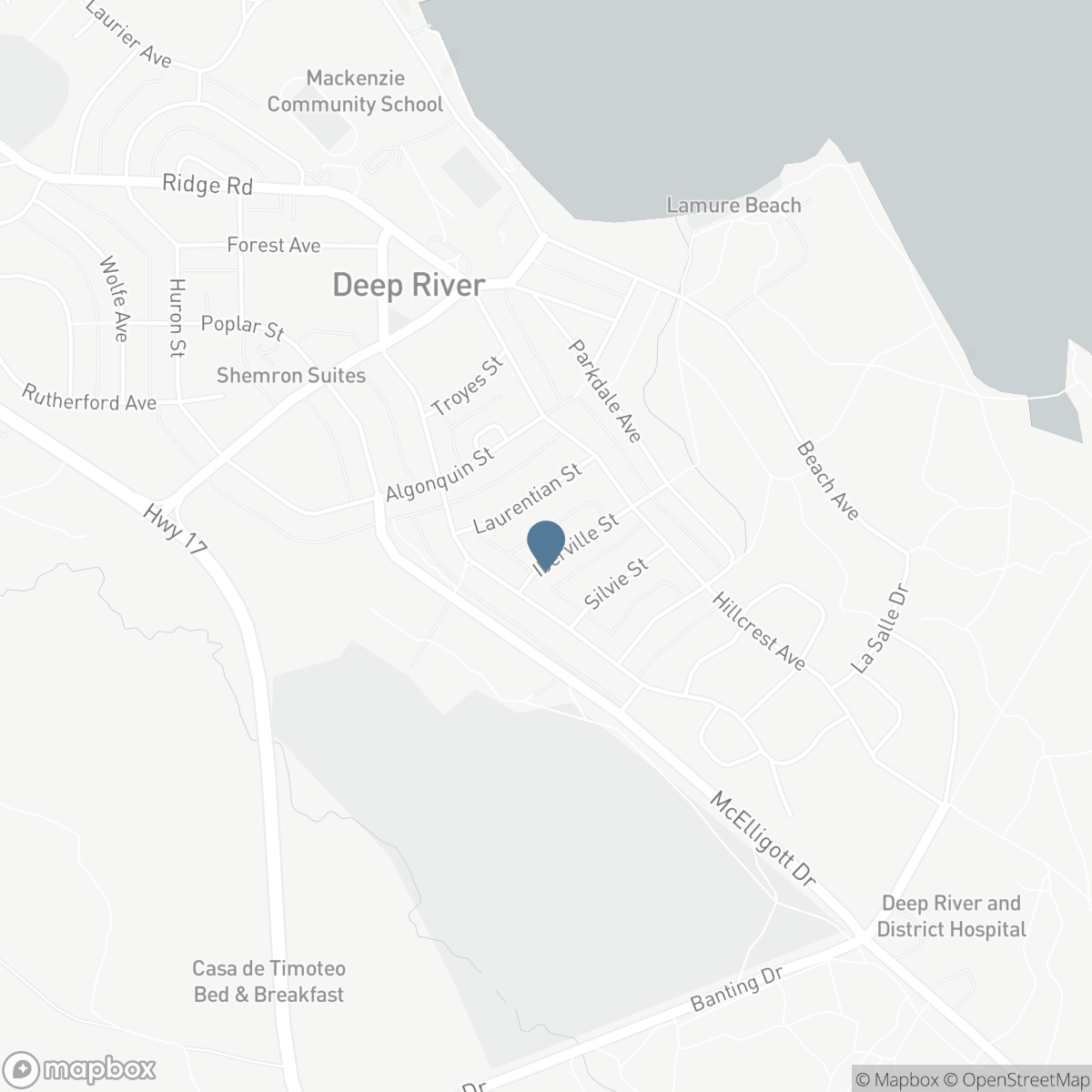 18 IBERVILLE STREET, Deep River, Ontario K0J 1P0